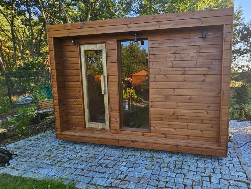 Sauna prostokątna